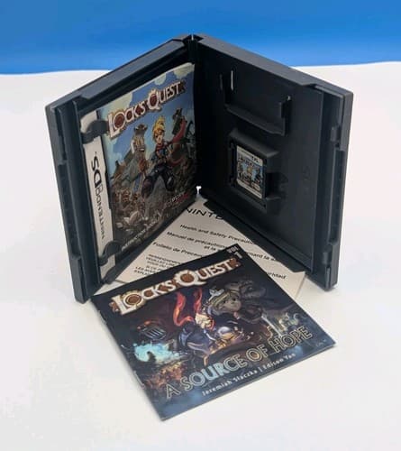 Lock's Quest - Nintendo DS 2008 - CIB, Authentic, Tested — photo 3