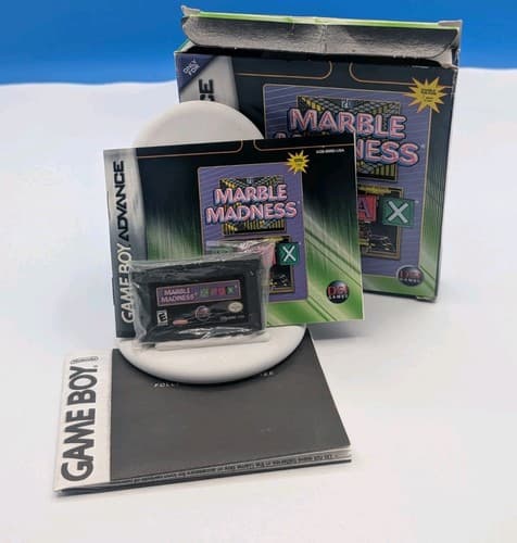 Marble Madness / KLAX GBA (Game Boy Advance, 2005) - CIB Complete W/Manual — photo 3