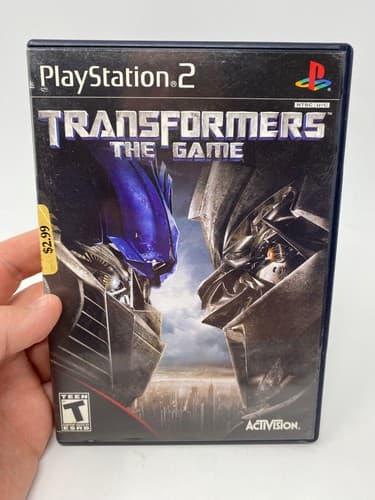 Transformers: The Game PS2 Sony PlayStation 2 CIB Complete in Box w/ Manual