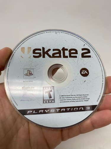 Skate 2 PlayStation 3 PS3 Disc Only Loose Disc Untested — photo 2