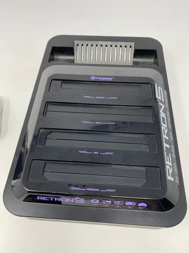 Retron 5 Console (Sega Genesis, NES, SNES, GB-GBA Games Playable Controller READ — photo 2