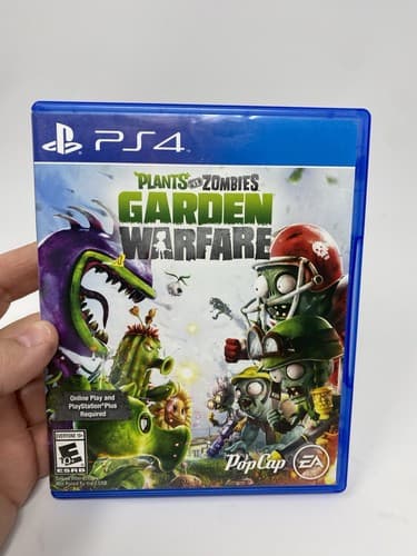 Plants vs. Zombies: Garden Warfare (Sony PlayStation 4, 2014) Tested & Works!