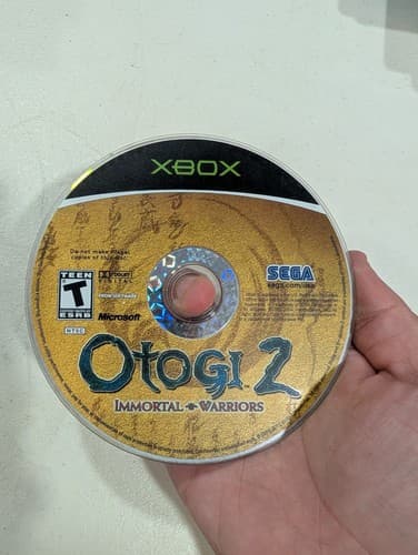 XBOX Otogi 2 Immortal Warriors (Original Microsoft Xbox, 2004) Disc Only! TESTED