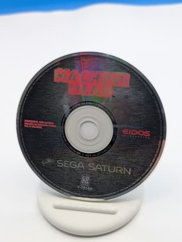 Machine Head (Sega Saturn Eidos 1996) CIB Complete with Reg Card Tested & Works! — photo 7