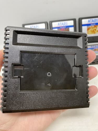 Atari 5200 Lot Of 7 Games PAC Man Breakout Congo Raiders Soccer Football Qix — photo 3