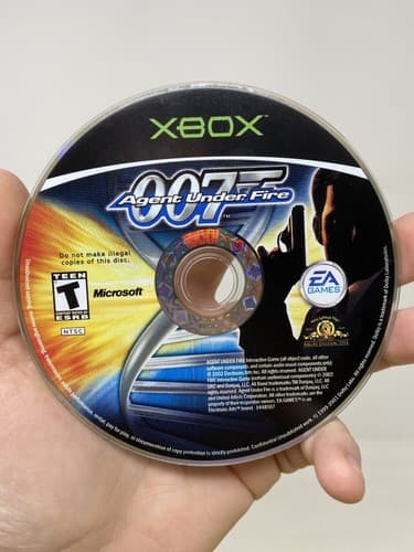 James Bond 007: Agent Under Fire (OG Xbox, 2002) Disc Only Tested Working