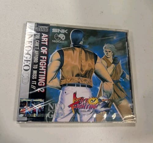 Art Of Fighting 2 - Neo Geo CD - NTSC/U - Brand New Sealed Rare