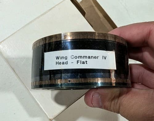 Wing Commander IV 1996 Exhibition Trailer Film Reel Flat Rare — photo 2