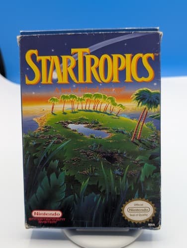 Star Tropics NES Nintendo Complete CIB With Letter Tested