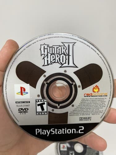 Guitar Hero II & III GHII GHIII Sony Playstation 2 PS2 Disc Only Tested & Works — photo 2