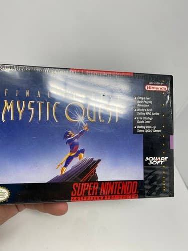 Final Fantasy Mystic Quest (Super Nintendo, 1992) SNES Brand New SEALED - READ — photo 3
