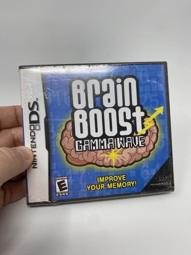 Brain Boost Gamma Wave - Nintendo DS - Brand New Factory Sealed — photo 2