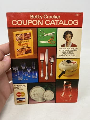 Vintage 1981 BETTY CROCKER Coupon Catalog #13 retro 80's 1980's