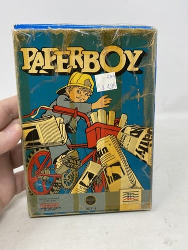 Paperboy (Nintendo Entertainment System, NES 1988) Cart & Box (has Tape)