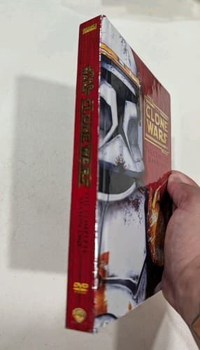 Star Wars: The Clone Wars - Season 1 (DVD, 2009, 4-Disc Set) — photo 2