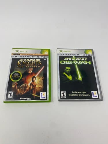 Star Wars: Knights of the Old Republic I & Obi-Wan Plat Hits Microsoft Xbox Lot
