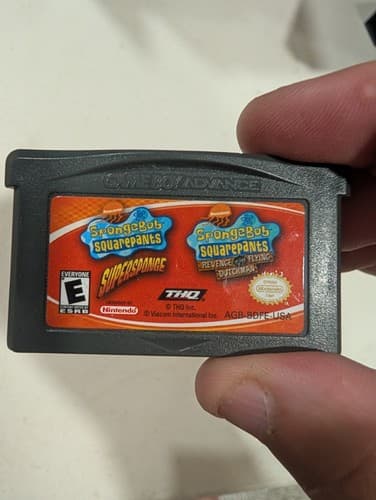 SpongeBob SquarePants Supersponge & Revenge Flying Dutchman & Bikini Bottom GBA — photo 4