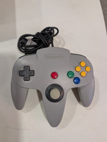 Nintendo 64 N64 Grey Original Controller Tested Authentic Hall Effect Stick OEM