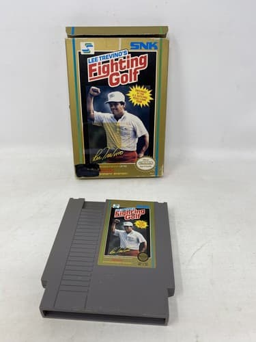 Lee Trevino's FIGHTING GOLF Nintendo NES Game & Box SNK No Manual — photo 8