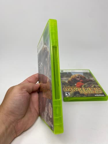 Lot of 2 Cabela's Dangerous Hunts 2009 & 2013 XBOX 360 Game & Manual Tested — photo 3