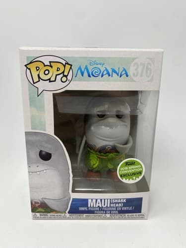 Funko Pop! Disney Moana Maui Shark Head - 2018 Spring Convention Exclusive #376