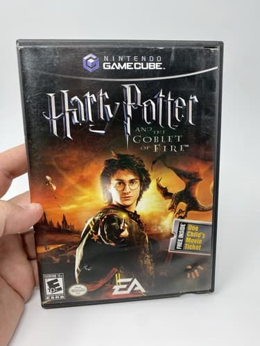 Harry Potter and the Goblet of Fire (Nintendo GameCube) CIB Tested Movie ticket