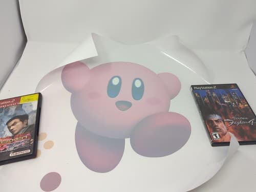 Kirby Window Cling GameStop Promo New Rare