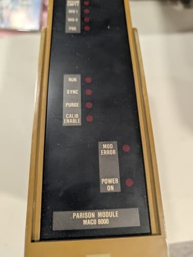 BARBER COLMAN 80JA-10001-001-V-00 PARISON MODULE MACO 8000 For Parts — photo 3