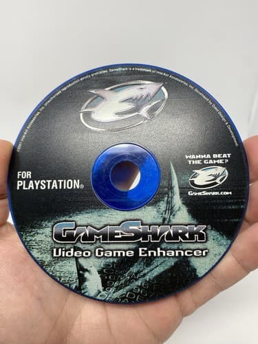 GameShark Video Game Enhancer DISC ONLY PlayStation 1 PS1 2000 TESTED Ships Fast — photo 2