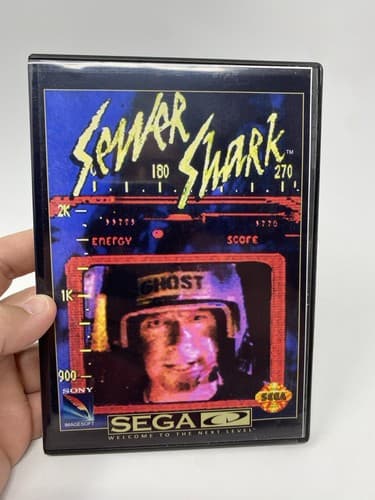 Sewer Shark (Sega CD, 1992) NFR Not for Resale Authentic Disc Only Tested