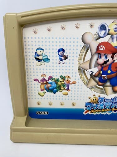 Super Mario Sunshine Kurogane Desk Panel Frame w 4 Inserts Nintendo Sanrio Japan — photo 2