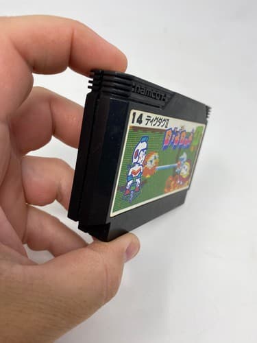 Dig Dug II Nintendo Famicom NAMCOT Japan Import US Seller TESTED — photo 5