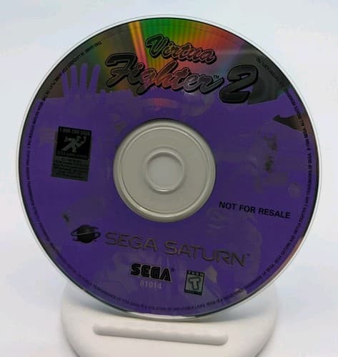 Virtua Fighter 2 Sega Saturn 1996 Disc Only Tested Working — photo 2