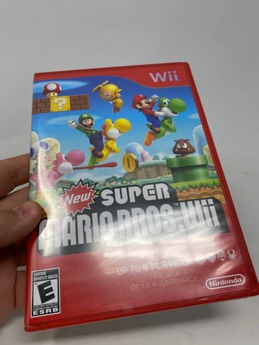 New Super Mario Bros. Wii New Factory Sealed Nintendo Wii Game 1st Print 00000 — photo 5