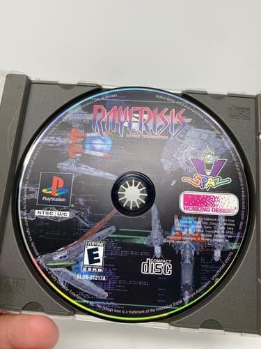 RayCrisis: Series Termination (Sony PlayStation 1, PS1, 2000) Disc Only *Tested* — photo 4