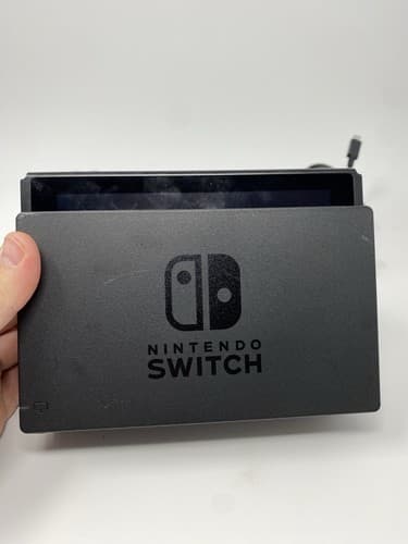 Nintendo Switch Dock and Console, No Joy Cons Tested Authentic Power And HDMI — photo 2