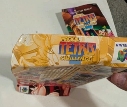 Magical Tetris Challenge Game, Manual & Rough Box N64 | Tested Working, Nintendo — photo 8