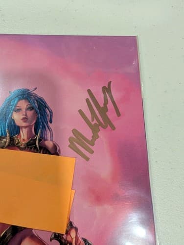 Peyton Blue Woman Of War M House Gold Sunset Comic Signed/Autographed — photo 4