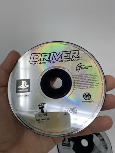 Driver 1 & Lot Of 2 PlayStation 1 Complete Discs Only Loose — photo 4