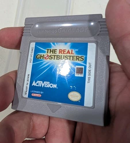 Nintendo Game Boy The Real Ghostbusters Game Cartridge Activision NTSC-U/C — photo 3