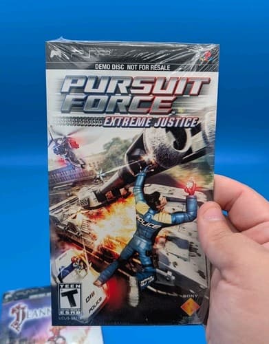 Lot Of 2 PSP Demos - Brand New - Jeanne D'arc, Pursuit Force Extreme Justice — photo 4