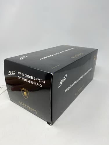 Autoart 1/18 Lamborghini Aventador Lp720-4 50Th Anniversary White Perfect New — photo 6