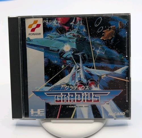 Gradius (PC Engine TurboGrafx-16 ,1991) from japan - Tested, US Seller