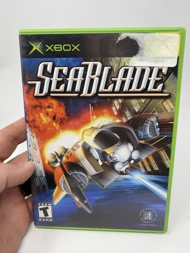 SeaBlade Microsoft Xbox, 2002 CIB complete Game Manual And Case Tested Authentic