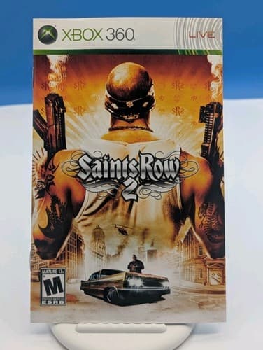 Saints Row 2 Platinum Hits Microsoft Xbox 360 w/ Case & Manual M — photo 4