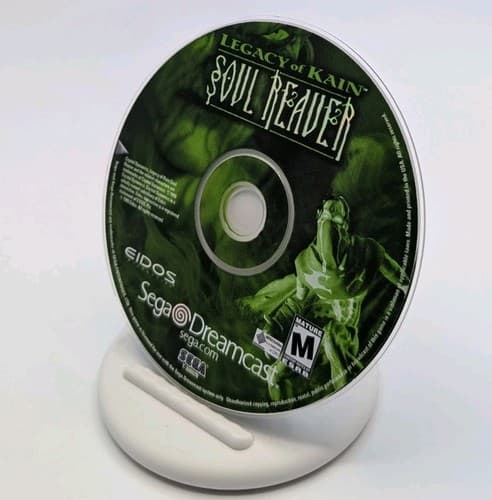 Legacy of Kain Soul Reaver (Sega Dreamcast, 2000) Game Disc & Manual,No Back Art — photo 5