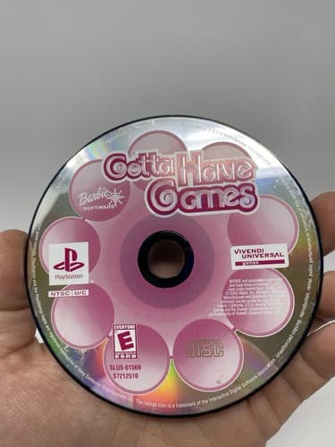 Barbie: Gotta Have Games (PlayStation, PS1) DISC ONLY Tested — photo 2