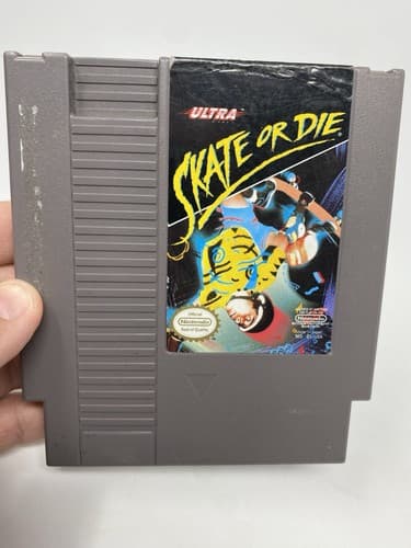 Skate or Die  Nintendo Entertainment System NES Tested-FAST SHIPPING!