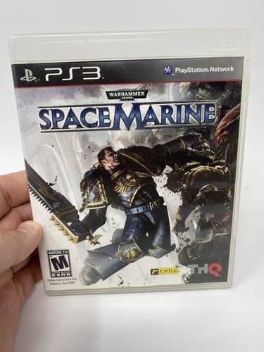Warhammer 40,000: Space Marine (Sony PS3, PlayStation 3) Complete w/ Manual