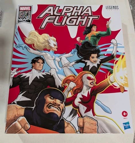 Marvel Legends Series 6" Collectible Action Figure 6 Pack Alpha Flight EX Hasbro